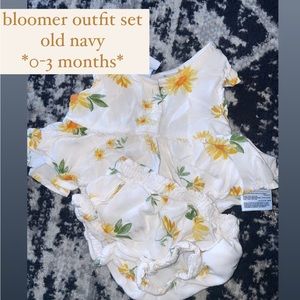 baby bloomer set